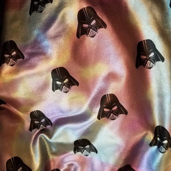 STAR wars metallic darth vader legging large - Picture 2 of 5